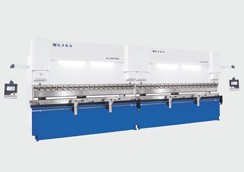 WE67K dual-machine linkage CNC bending machine
